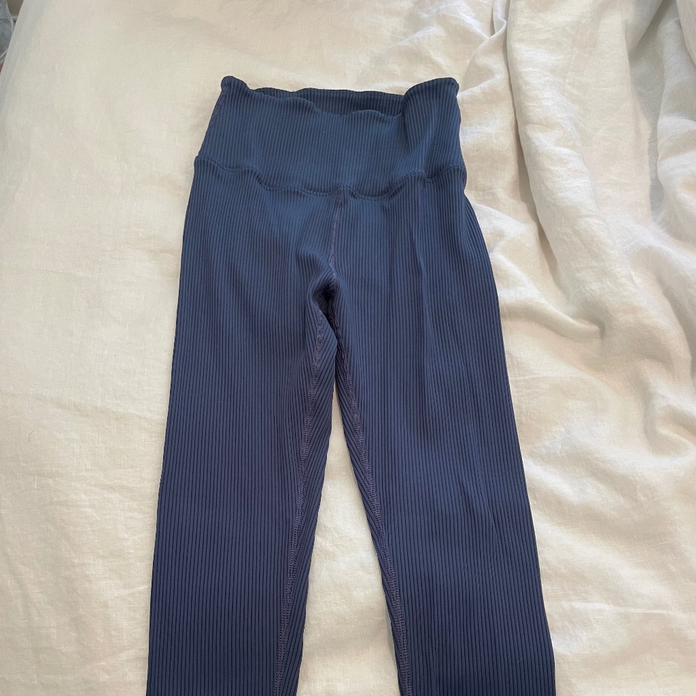 Carbon 38 ribbed legging